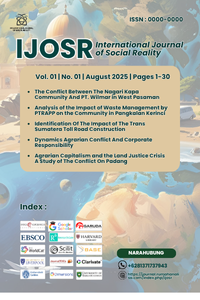 View Vol. 1 No. 01 (2025): International Journal of Social Reality